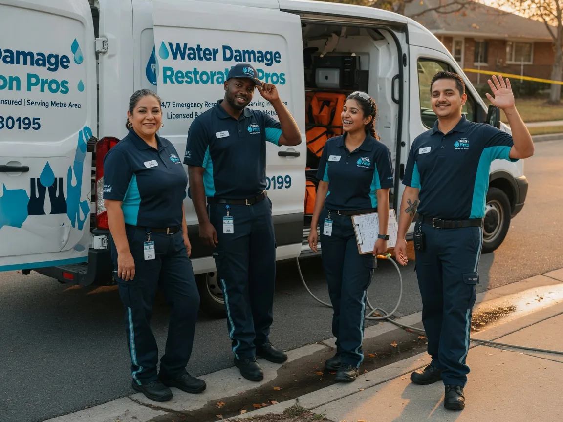 Water Damage Restoration company in Minnewaukan, ND