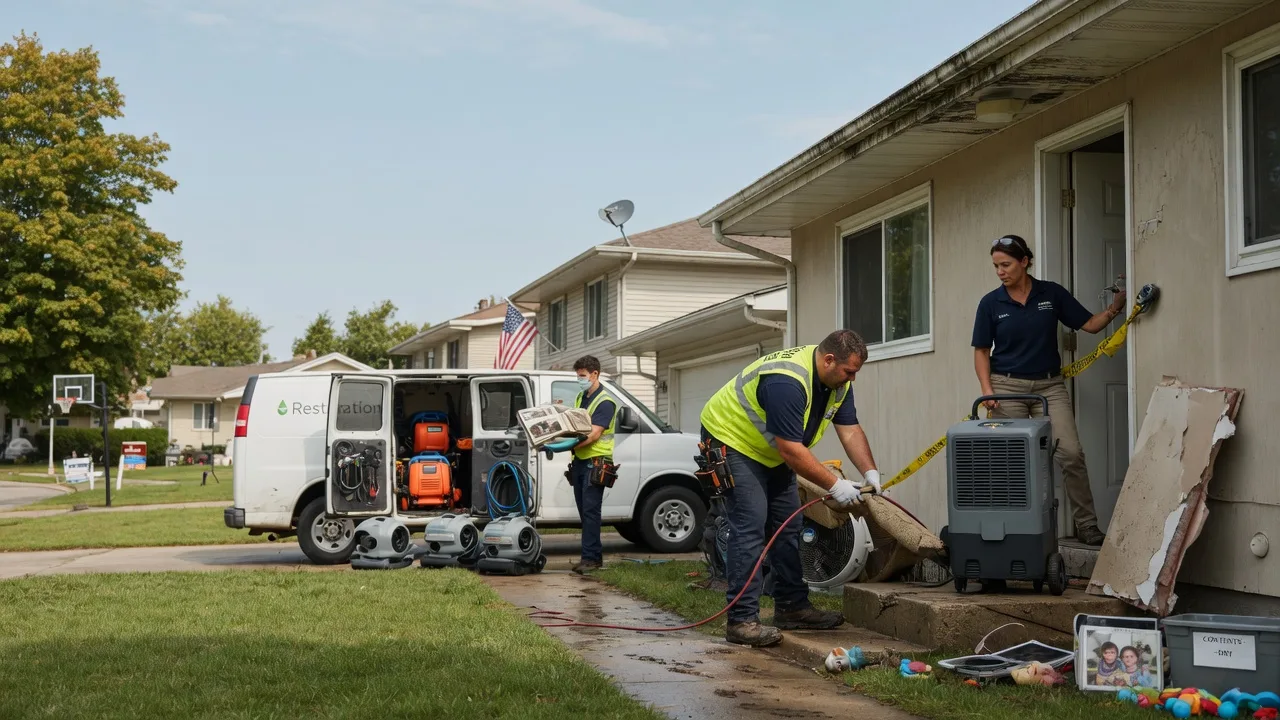 Water Damage Restoration in Minnewaukan, ND near me